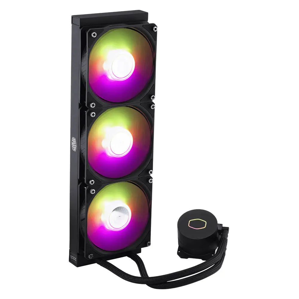 [RePacked] Cooler Master Masterliquid ML360L ARGB V2 CPU Liquid Cooler with Triple 120mm RGB Silent Fan