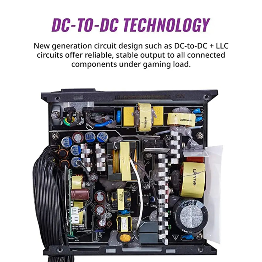 Cooler Master MWE 450W Bronze V2 Non-Modular 80 Plus SMPS Power Supply