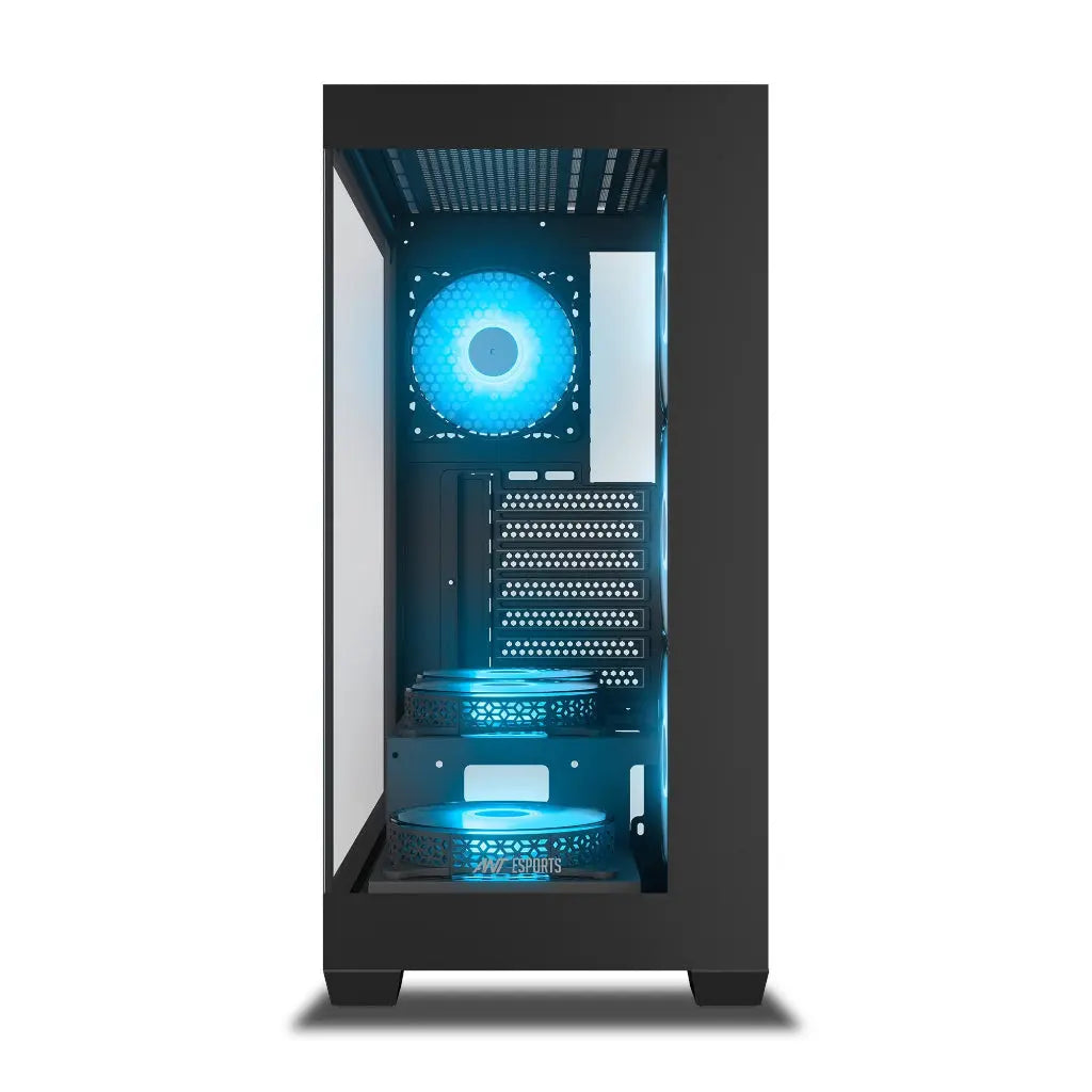 ANT Esports Crystal X7 ARGB ATX with Type-C Gaming Mid Tower Case