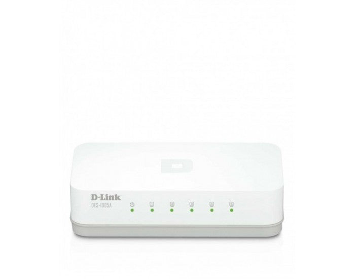 D-Link DES 1005 5 Port 10/100 Mbps Normal Desktop Switch