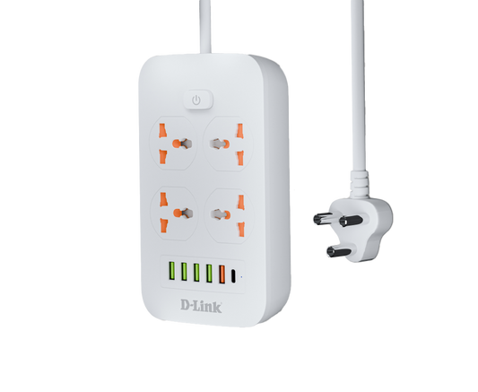 Dlink Addon Spike Extension cord Power strip 1500W DPA-F451