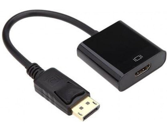 Ranz Display Port To HDMI Converter Male To Female DP to HDMI