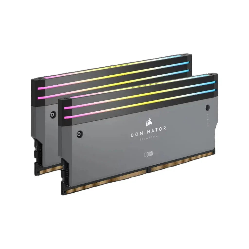 Corsair Dominator Titanium 64GB (2x32GB) DDR5 RAM 6000MHz CL30 Gaming Desktop Memory