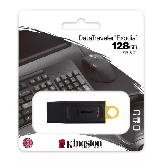 Kingston DTX 128GB USB 3.2 Plastic Pendrive