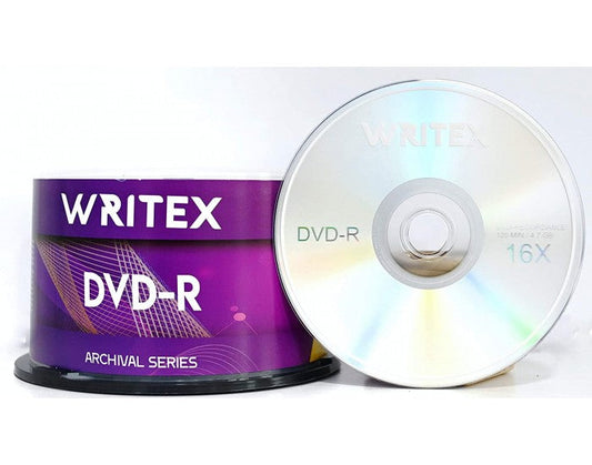 Writex DVD R Pack Of 50