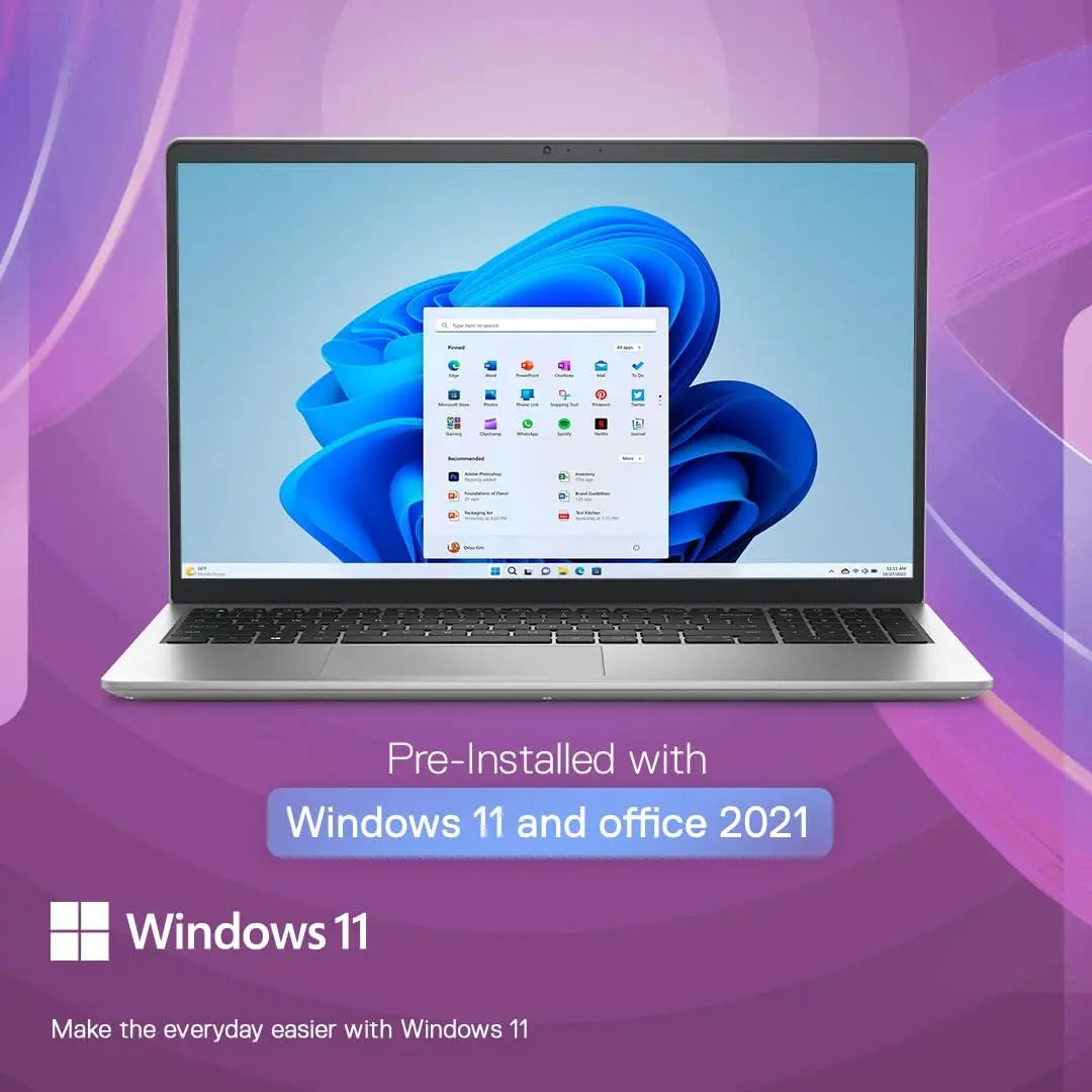 Dell Inspiron 3530 Laptop 13th Gen Intel Core i5 Processor/8GB Ram/512GB SSD/Win11/Intel HD Graphic/Screen 15.6 Inch/MS Office Home and Student 2024/Silver