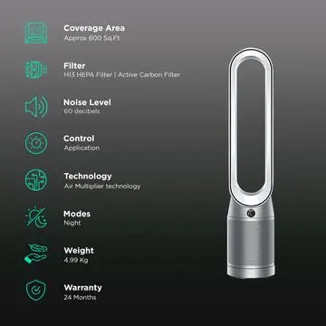 Dyson Purifier Cool White/Silver - TP07