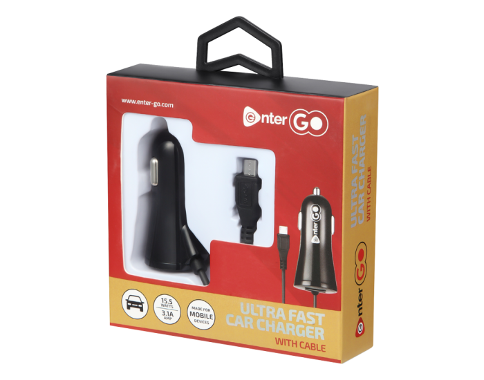 Enter Go  Usb Car Charger CARMATE 200