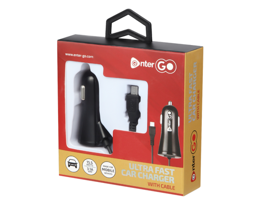 Enter Go  Usb Car Charger CARMATE 200