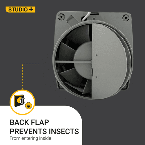 Atomberg Studio+ 150mm BLDC Motor Energy Saving Exhaust Fan Stainless Steel