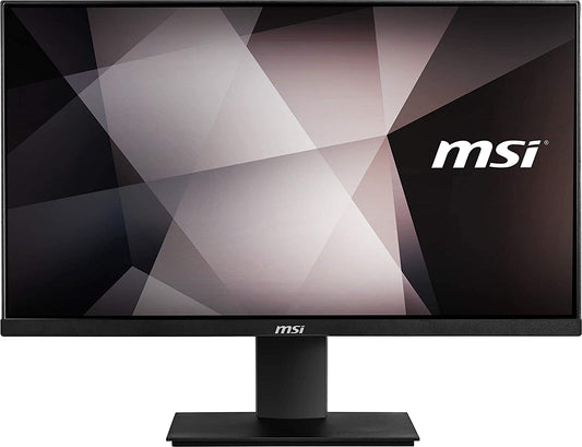MSI PRO MP241 23.8-inch  Professional Monitor Full HD, Anti-Glare, Display Kit & VESA Mount Support, Designed for The Streaming & On-line Video in Office & Studio