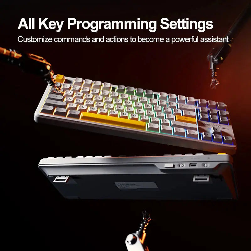 Inphic K87 Wired Mechanical Keyboard
