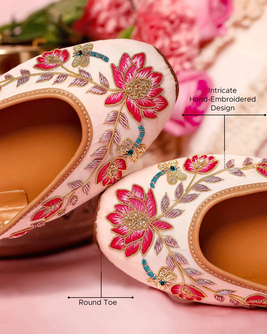 Turkey Pink Handcrafted Jutti My Store