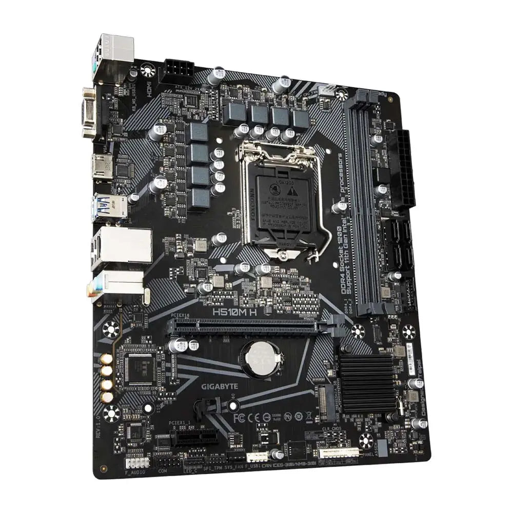 GIGABYTE H510M H V2 Intel H510 LGA 1200 Micro-ATX Motherboard