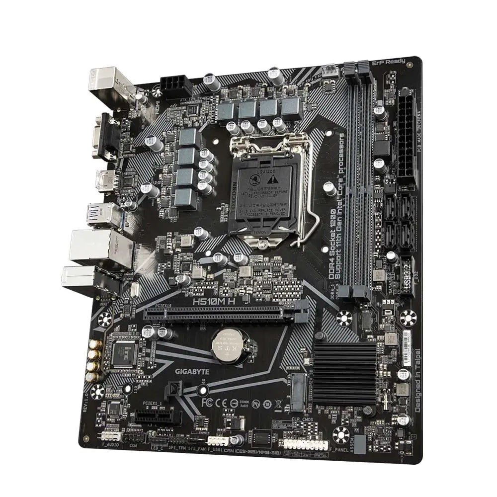 GIGABYTE H510M H V2 Intel H510 LGA 1200 Micro-ATX Motherboard