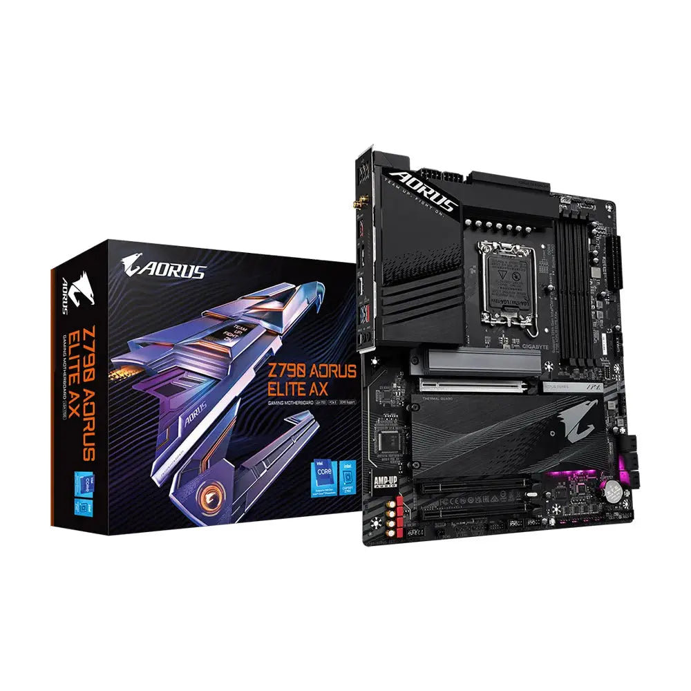 GIGABYTE Z790 AORUS ELITE AX Intel Z790 LGA 1700 ATX Motherboard with WiFi 6E