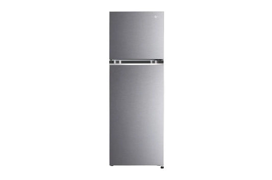 LG 246L Double Door Refrigerator with Multi Air Flow, Auto Smart Connect, Dazzle Steel, 3 Star (GL-N262SDSX.DDSZEBN) My Store