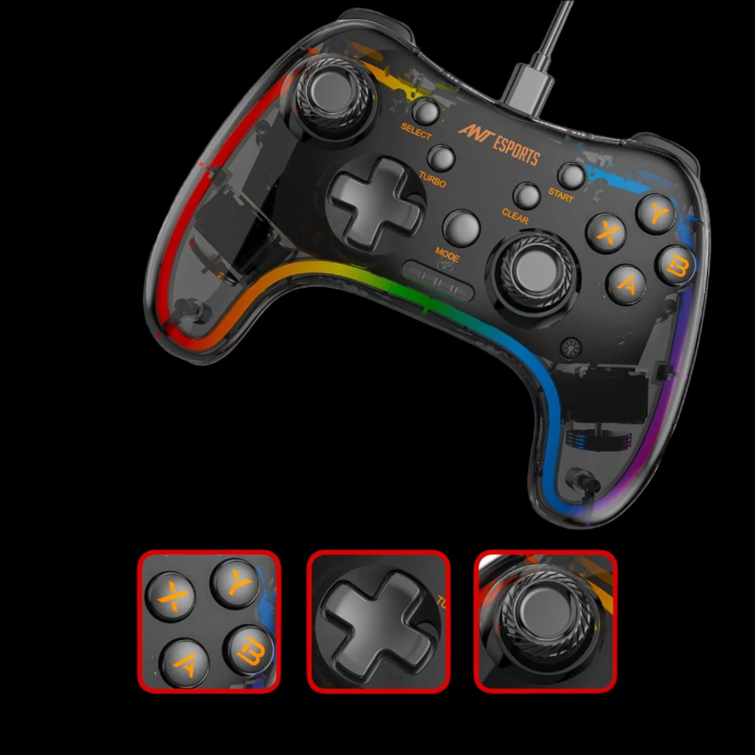 Ant Esports GP110R Wired Game-Pad
