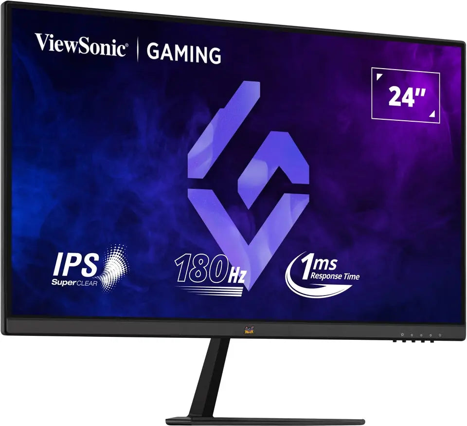 ViewSonic VX2479-HD-PRO 24" 180Hz HDR10 1080p FHD IPS Panel Gaming Monitor My Store