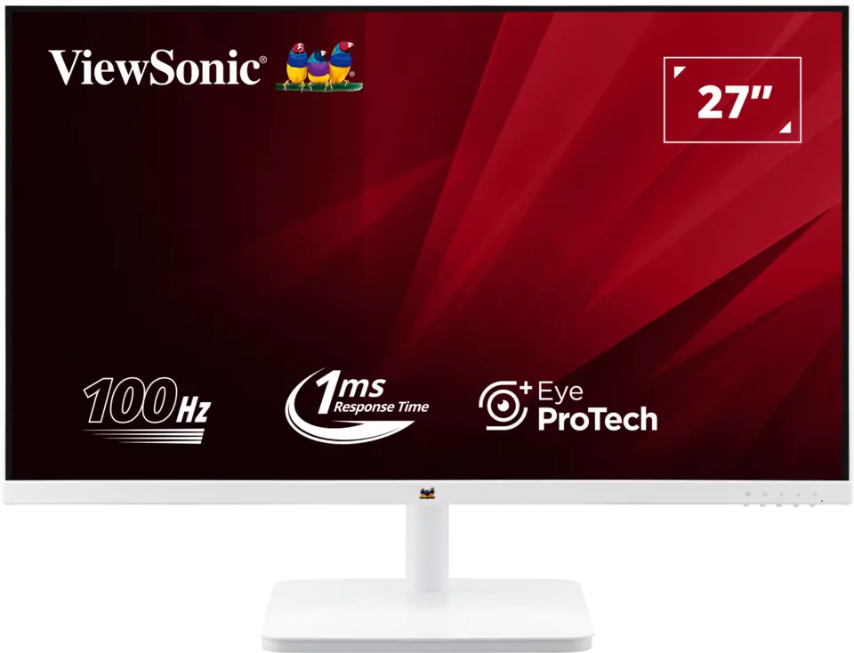 ViewSonic White Monitor VA2732-MH-W 27” 1080p FHD 100Hz IPS Panel with Dual Speakers My Store