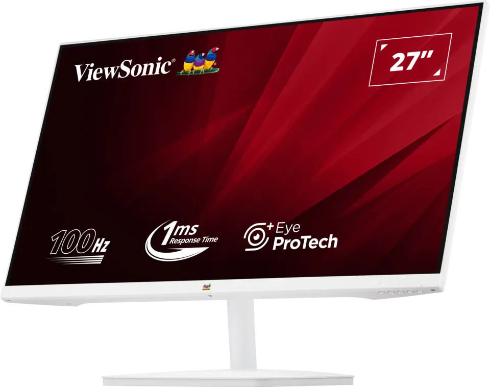 ViewSonic White Monitor VA2732-MH-W 27” 1080p FHD 100Hz IPS Panel with Dual Speakers My Store
