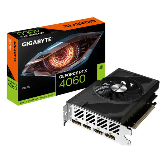 Gigabyte Graphic Card RTX 4060 8G DDR6 Single Fan