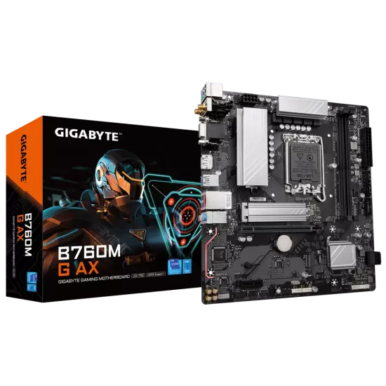 Gigabyte B760M G AX WIFI DDR5 Motherboard For Intel 12th | 13th | 14th Gen