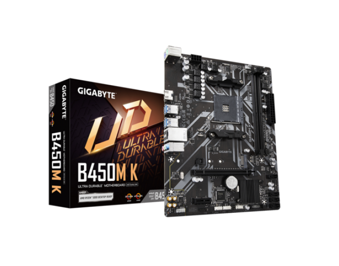 Gigabyte B450M K DDR4 Motherboard for AMD 1st | 2nd | 3rd | 4th Gen