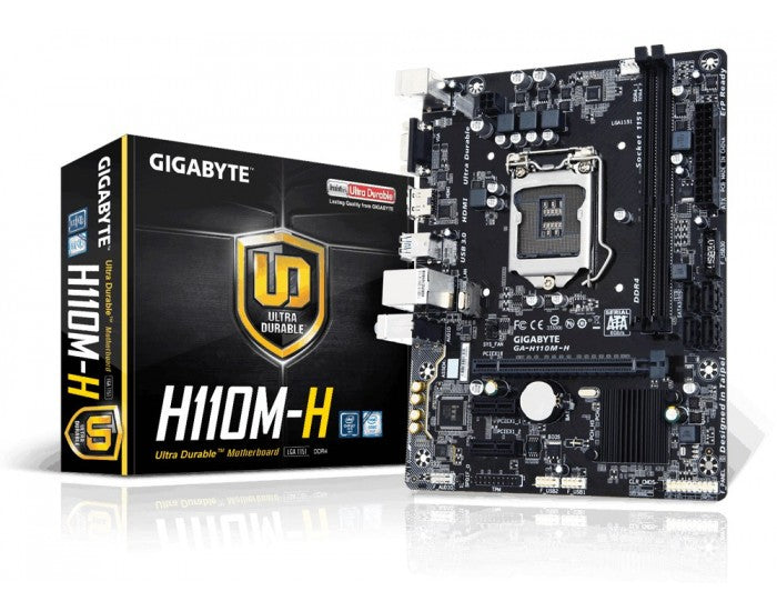 Gigabyte GA H110M H DDR4 Motherboard For Intel 6th | 7th Gen
