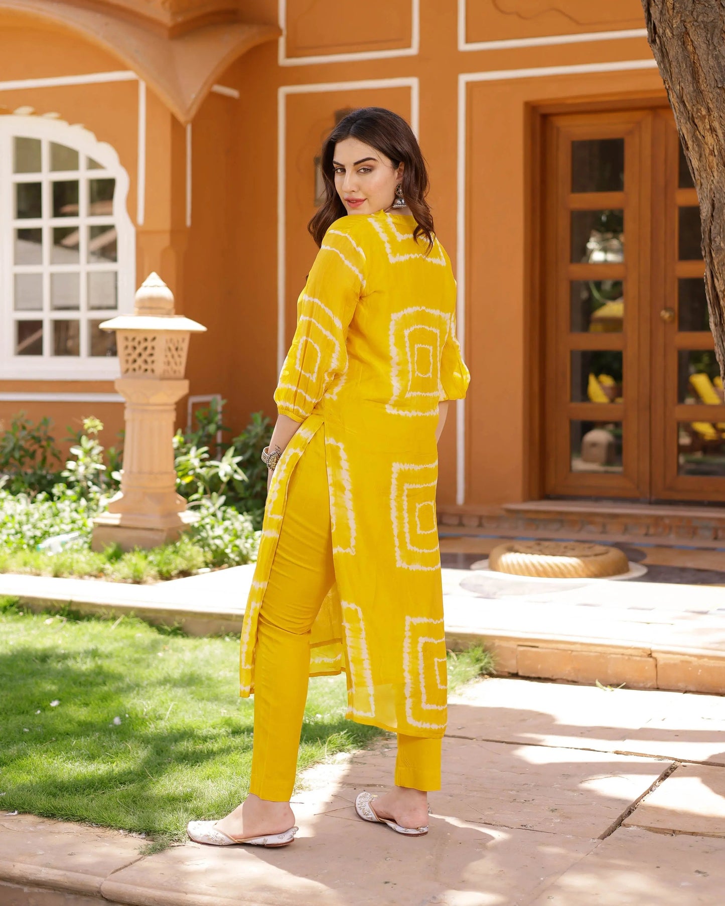 Chloe Silk Tie & Dye Kurta Set My Store