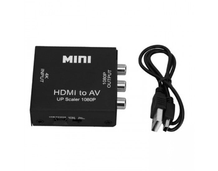 HDMI TO AV VIDEO FEMALE TO FEMALE CONVERTER