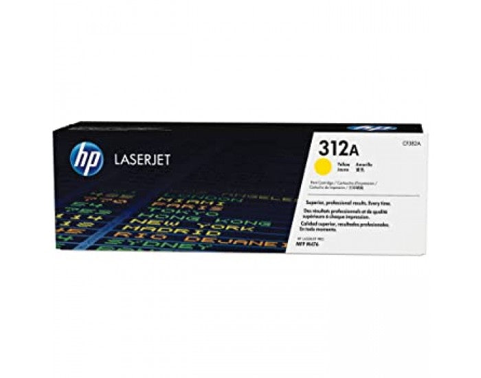 HP 312A Yellow LaserJet Toner Cartridge