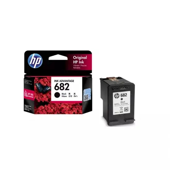 HP Genuine Ink Cartridge 682 Black