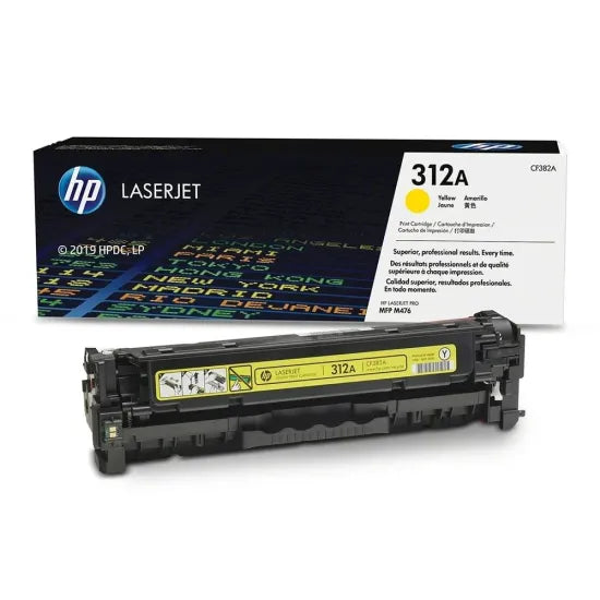 HP 312A Yellow LaserJet Toner Cartridge