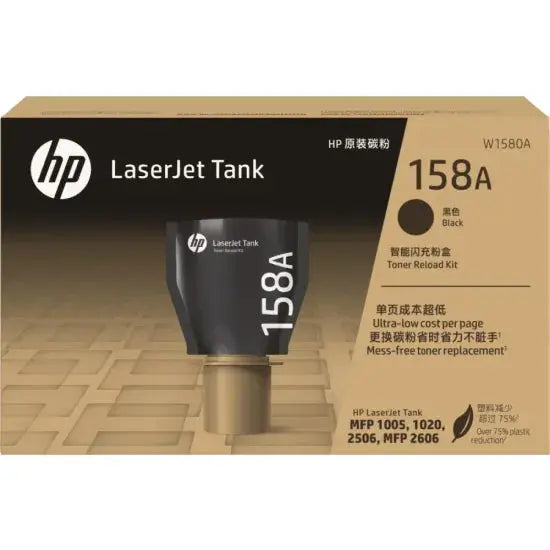 HP 158A Black Genuine Laser Toner Reload Kit