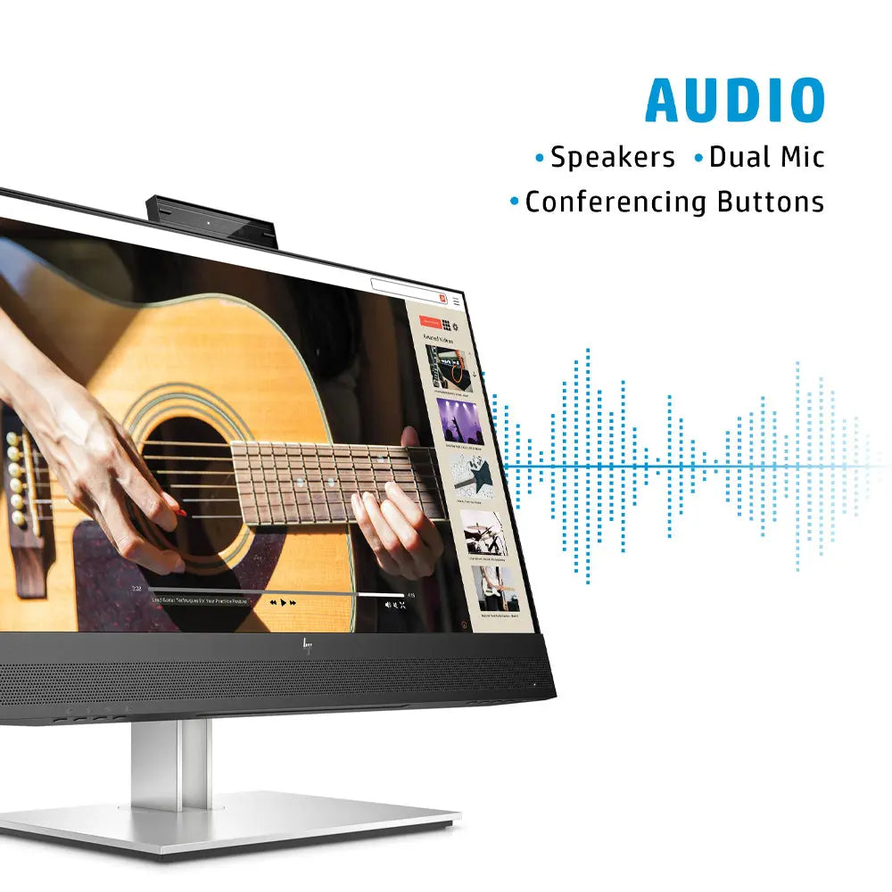 HP E24mv G4 24" 1080p FHD IPS Conferencing Monitor with Webcam and Dual Speakers My Store