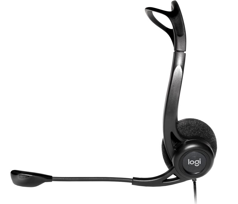 Logitech Wired Headphone H370 Black