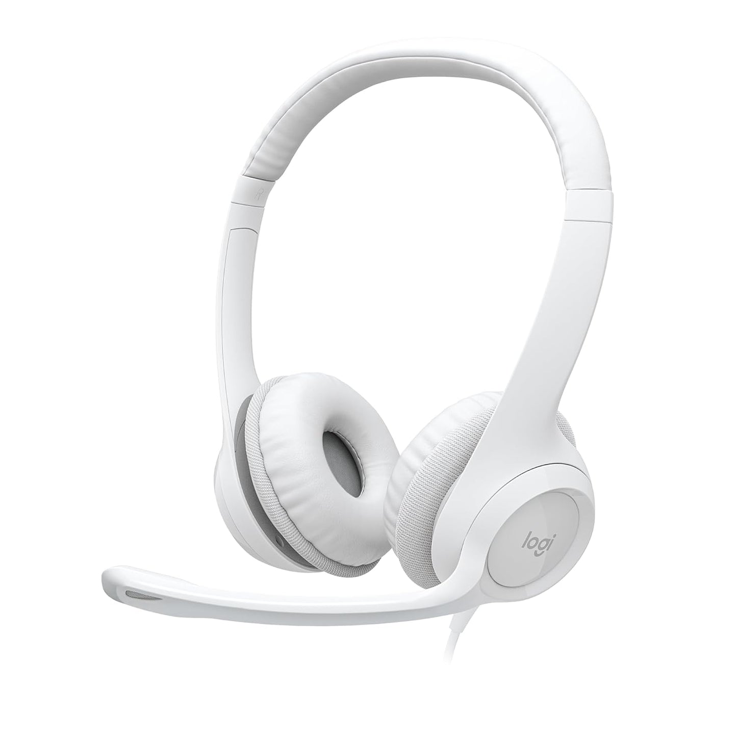 Logitech Wired Headphone H390 White