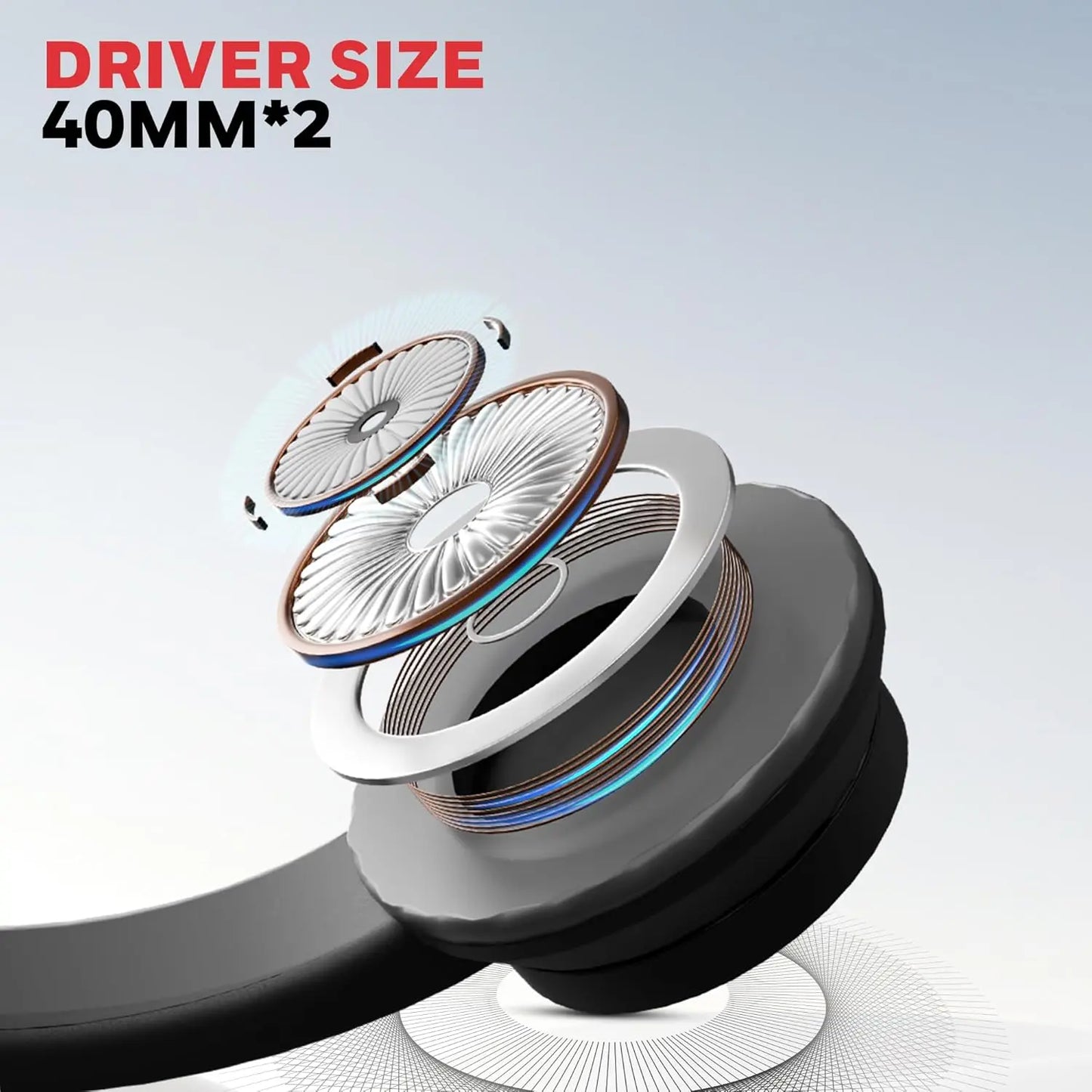 Honeywell Trueno U30 Wired On-Ear Headphones with Rotating Mic