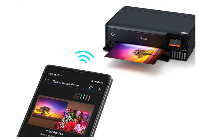 Epson Ink Tank Color Printer A3 L8180 Print Scan Copy 6 Colour