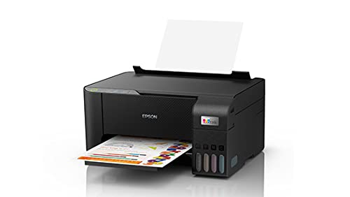Epson Ink Tank Color Printer A4 L3210 Print Scan Copy 4 Colour