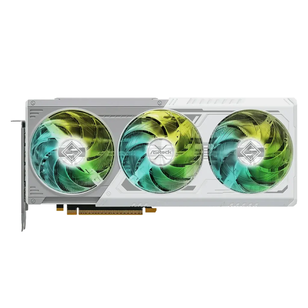 ASRock Intel Arc B580 Steel Legend 12GB OC GDDR6 192-Bit Graphics Card