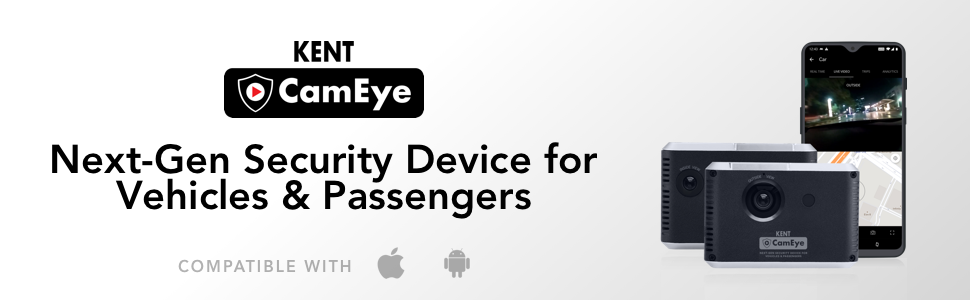 Kent CamEye - Dash Camera with GPS tracker for Car