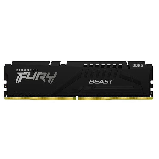Kingston Fury Beast 16GB DDR5 RAM 6000MHz CL40 Gaming Desktop Memory