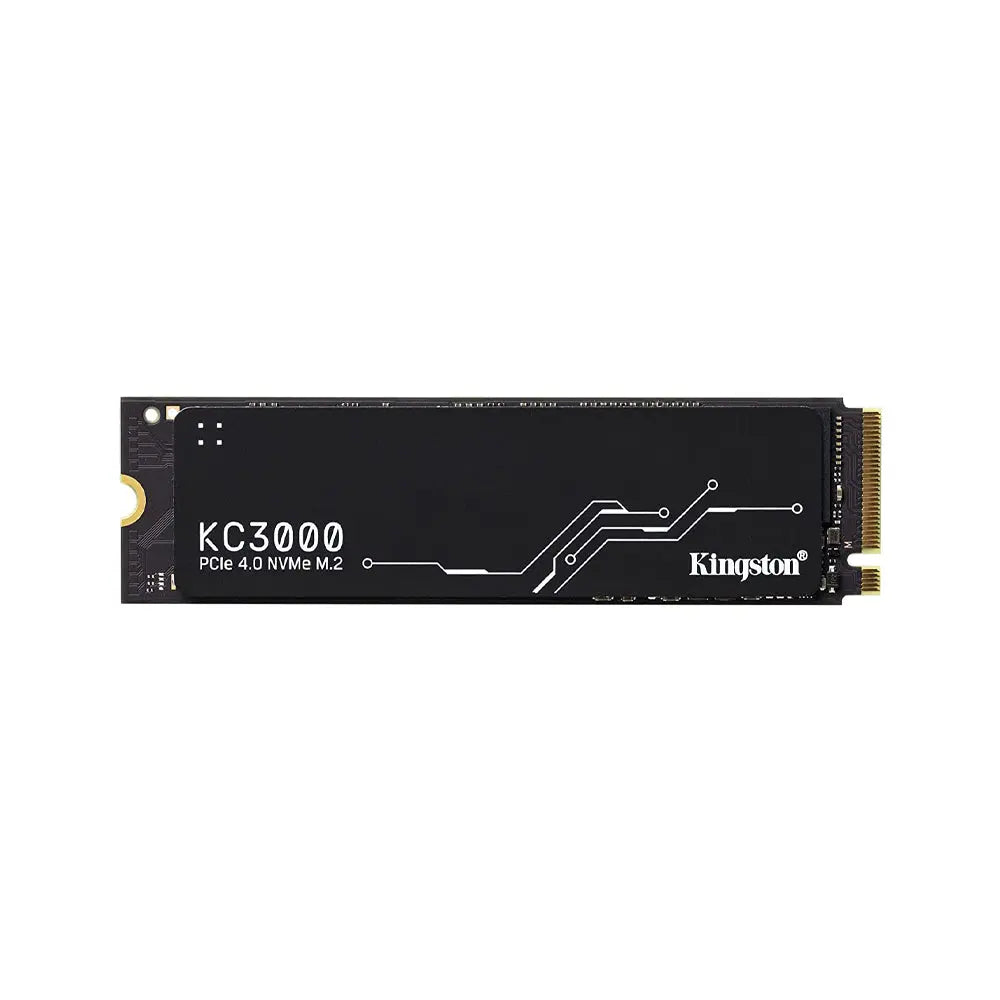 Kingston KC3000 512GB M.2 2280 PCIe4.0 NVMe Gen4 3D NAND Internal Solid State Drive - Black