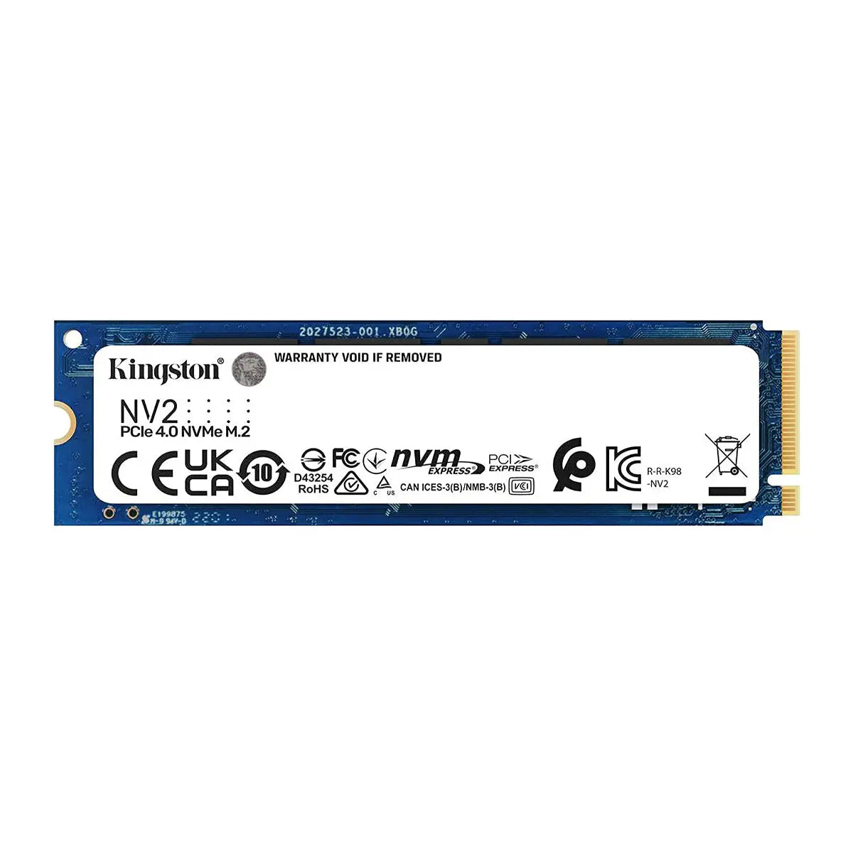 Kingston NV2 500GB M.2 NVMe PCIe 4.0 Internal SSD