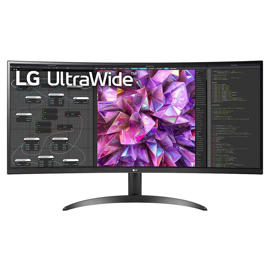 LG 34WQ75C-B 34-inch QHD IPS  with Dual Speakers and USB-C Port Ultrawide Monitor My Store