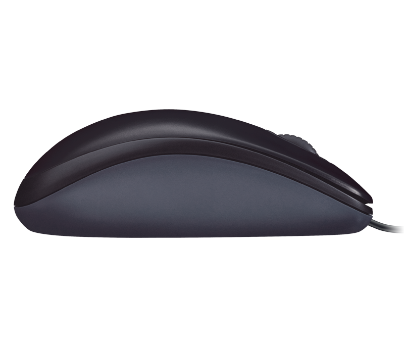 Logitech Wired Mouse  Black