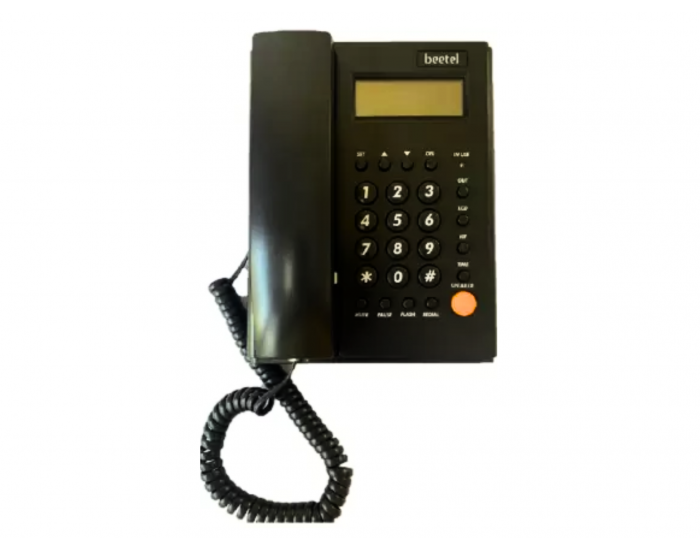 Beetel M500 Wired Telephone Set Black