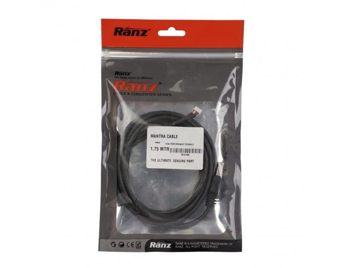 RANZ AADHAR USB CABLE FOR MANTRA DEVICE 1.8M